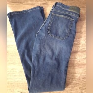& DENIM Blue Jeans Mini Flare Regular/Standard Size Slightly Flared size 06